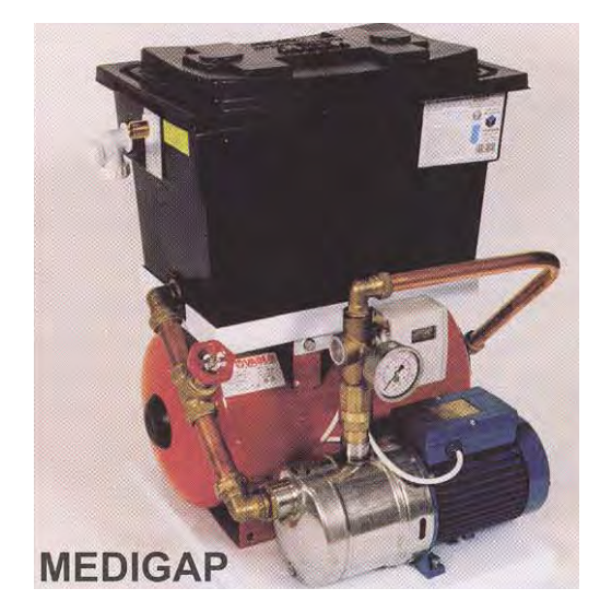 Calpeda Cat 5 MEDIGAP Single Pump Booster Set