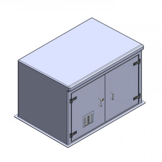 GRP Enclosure 2726 - 1978 x 1370 x 1300mm High