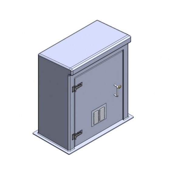 GRP Enclosure 601 - 1150 x 650 x 1280mm High