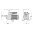 Calpeda META Self Priming Pressure Boosting System with Integrated Control (1 Phase)