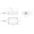 10m Tank Level Float Switch c/w Counterweight