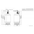 Stuart Turner Flomate MBF 300-1-15 Mains Boost Extra 300 Pump Set