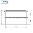 454 Litre GRP Two Piece Water Tank - Insulated