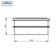 500 Litre GRP Two Piece Water Tank - Insulated