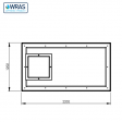 2501 Litre GRP Two Piece Water Tank - Insulated