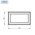 601 Litre GRP Two Piece Water Tank - Insulated